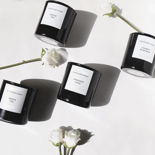 150g Private label scented essential oil candles stress relief